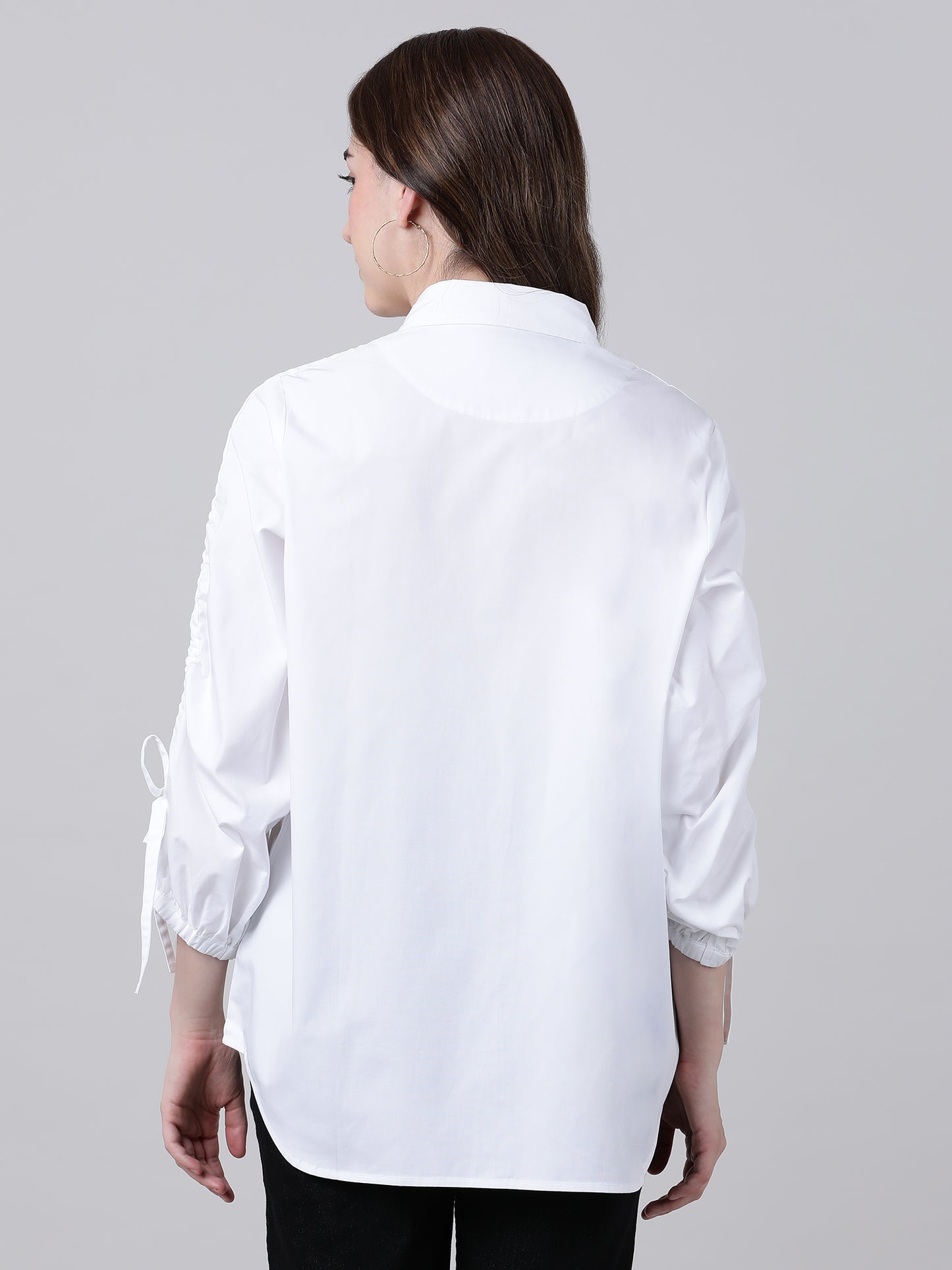 White bud shirt