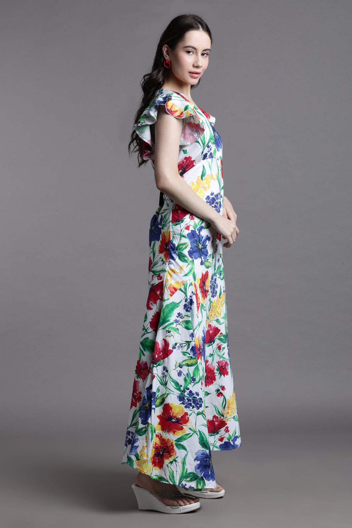 Long Floral Dress