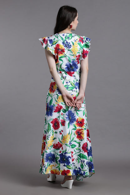 Long Floral Dress