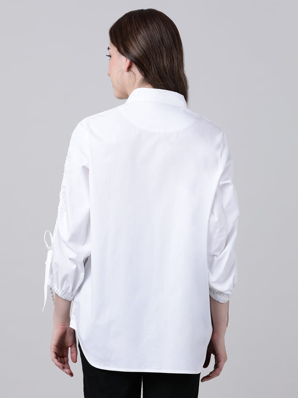 White bud shirt